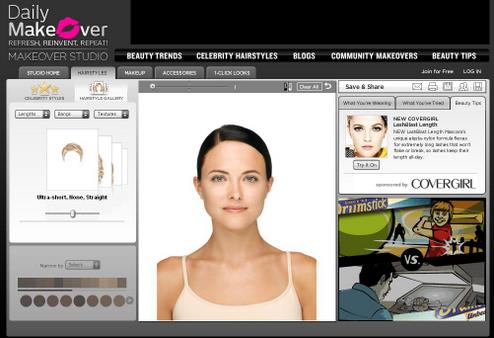 free virtual hairstyle makeovers. Makeover Solutions#39; Daily