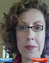 choosing eyeglasses -- wrong color