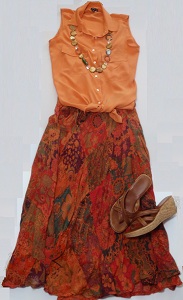 Styling a Midi Skirt in a Contemporary Way styling a midi skirt in a contemporary way