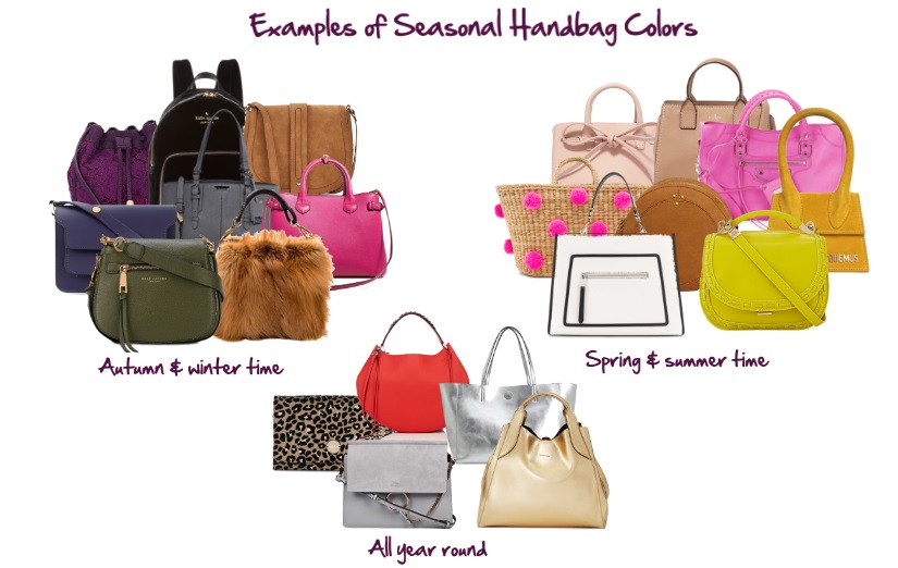 handbag colors by season
