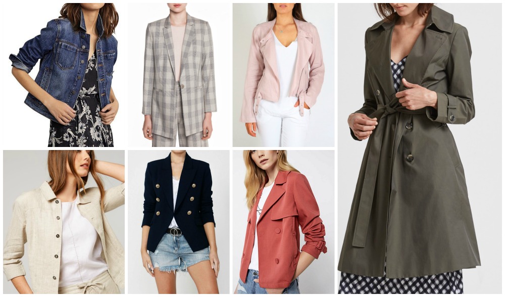 spring summer fashion trends 2018-19 Australia & NZ jackets