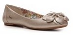 Semi-Formal Evening Wedding Flat Metallic Ballet what to wear to evening wedding - flat metallic ballet