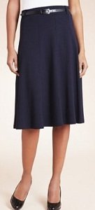 navy skirt