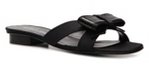 what to wear to evening wedding - flat heeled black sandal