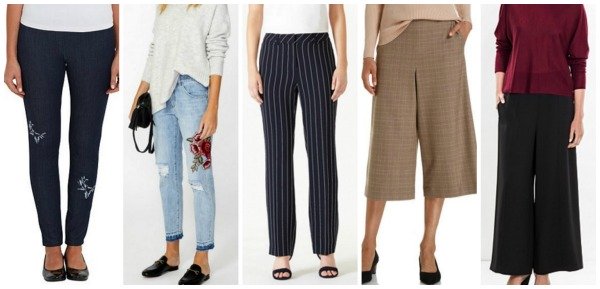 Autumn Winter Fashion Trends Pants