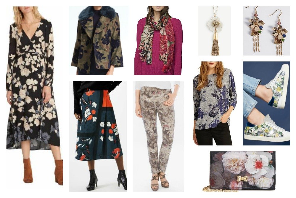 fall & winter fashion trends 2017-18 florals