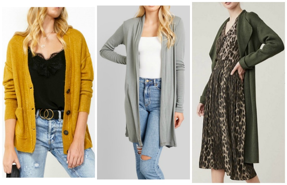 autumn winter cardigan fashion trends 2019 Australia & NZ