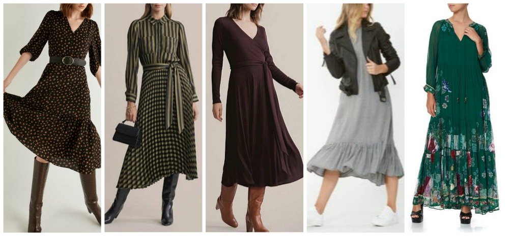 autumn winter fashion trends 2020 Australia & NZ dresses