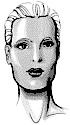 rectangular face shape female