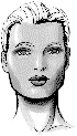 female square face shape