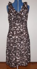Print, ruffle dress from Gap, UK